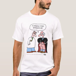 Funny Judge Cartoon voor Advocaat of Recht Student T-shirt