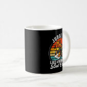 Funny Judge Gift Judge Dad Judge Top Judge Gift Ta Koffiemok (Voorkant rechts)