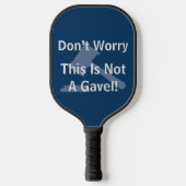 Funny Judge Statement Pickleball Paddle (Voorkant)