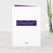 Funny Judgmental Monkey — Assist you Birthday Kaart (Achterkant)