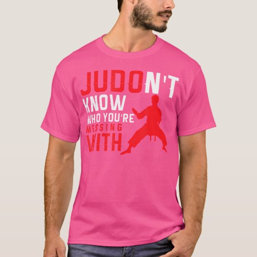 Funny Judo T-shirt (Voorkant)