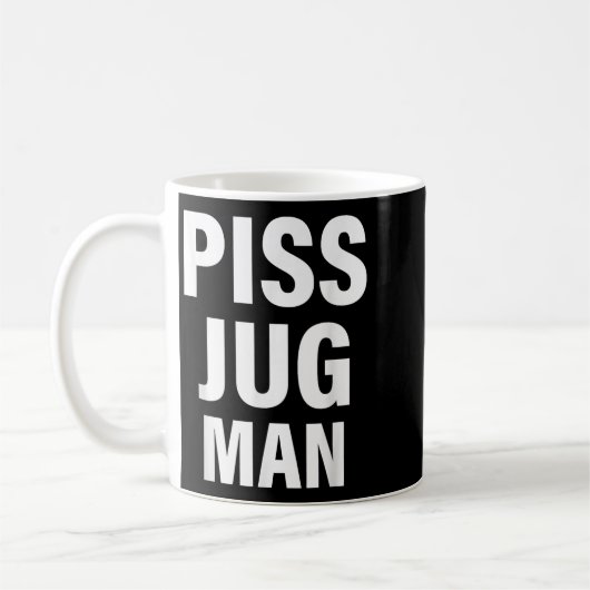 Funny Jug Man Apparel  Koffiemok (Links)