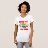 Funny Juice Bar Sign Thunder_Cove T-shirt (Voorkant volledig)