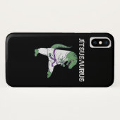 Funny Jujitsu, T-Rex Jiu Jitsu Black Belt cadeaus Case-Mate iPhone Case (Achterkant (horizontaal))