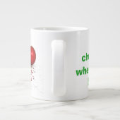 Funny Jumbo-kerstMok - Gifts - Koffie Grote Koffiekop (Achterkant)