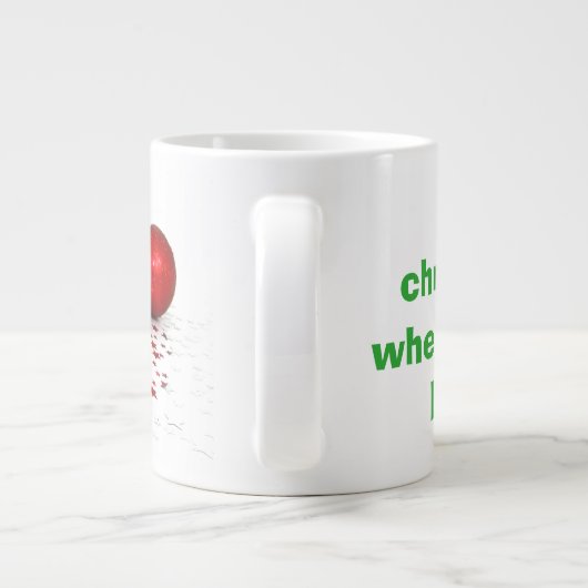 Funny Jumbo-kerstMok - Gifts - Koffie Grote Koffiekop (Achterkant)