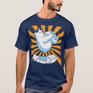 Funny Jumping Polar Beer Premium T-shirt