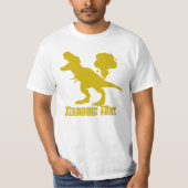Funny Jurassic Fart T-Rex T-shirt (Voorkant)
