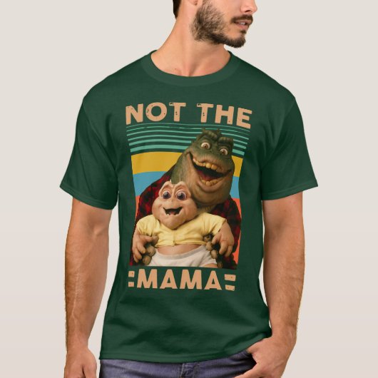 Funny Jurassic Kid 90S MamaV Film retro T-shirt (Voorkant)