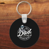 Funny Just A Dad Who Always Came Back With The Mil Sleutelhanger (Voorkant)