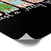 Funny Just A Jolly Goose Funny Christmas For Mens Poster (Hoek)