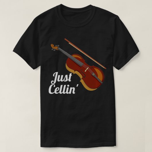 Funny Just Cellin Cello Violoncello Pullover (Design voorkant)