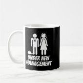 Funny Just Married , Fun Newlywed Gag For Men Koffiemok (Links)