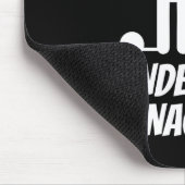 Funny Just Married , Fun Newlywed Gag For Men Muismat (Hoek)