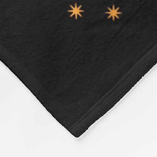 Funny Just Married Newlywed Honeymoon Couple 2026  Fleece Deken (Hoek)