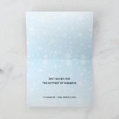 Funny Just Roll With It Toilet Paper Couple Feestdagen Kaart (Binnen)