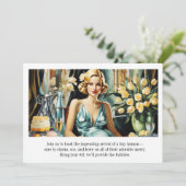 Funny  kaart (Staand voorkant)