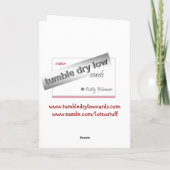 Funny  kaart (Achterkant)