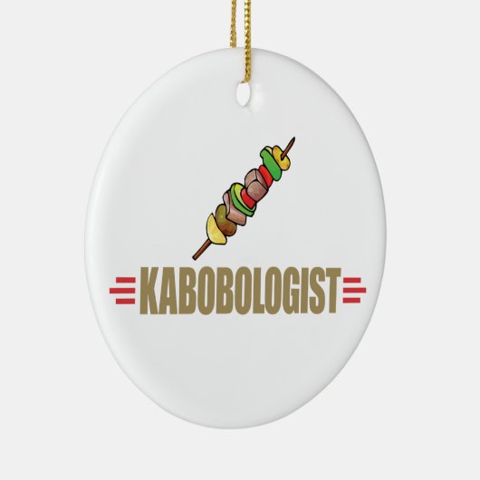 Funny Kabob Keramisch Ornament (Rechts)