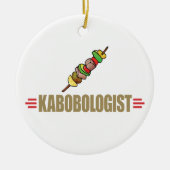 Funny Kabob Keramisch Ornament (Voorkant)