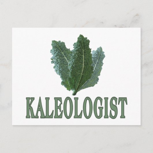Funny Kale Briefkaart (Voorkant)