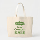 Funny Kale Canvas tas (Voorkant)