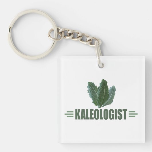 Funny Kale Humoureuze Kaleoloog Sleutelhanger (voorkant)