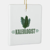 Funny Kale Love Keramisch Ornament (Rechts)