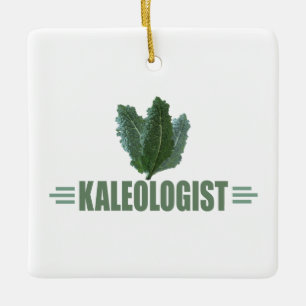 Funny Kale Love Keramisch Ornament