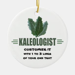 Funny Kale Lover Keramisch Ornament