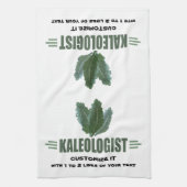 Funny Kale Lover Theedoek (Verticaal)