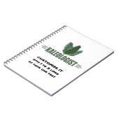 Funny Kale Notitieboek (Linkerzijde)