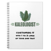 Funny Kale Notitieboek (Voorkant)