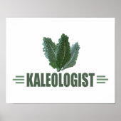 Funny Kale Poster (Voorkant)