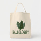 Funny Kale Tote Bag (Voorkant)