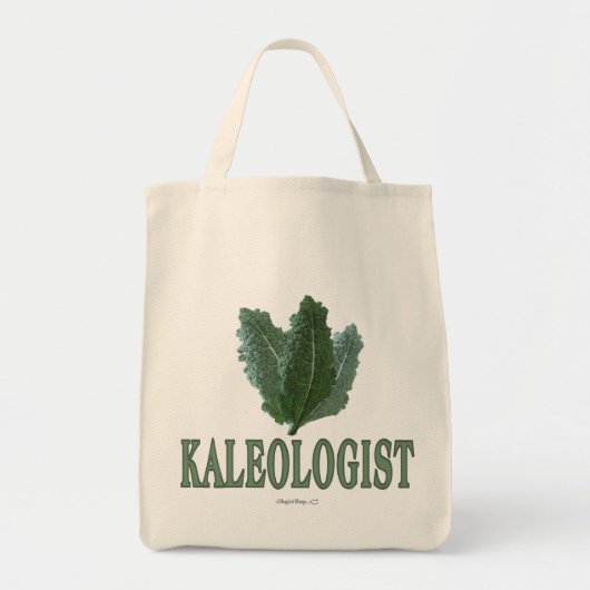 Funny Kale Tote Bag (Voorkant)