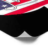 Funny Kamala Harris 2024 President Comma La Americ Poster (Hoek)