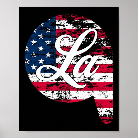 Funny Kamala Harris 2024 President Comma La Americ Poster (Voorkant)