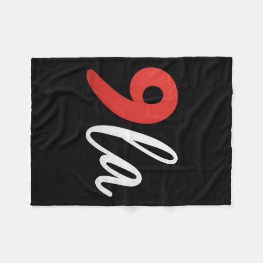 Funny Kamala Harris 2024 President Comma La Fleece Deken (Voorkant (Horizontaal))