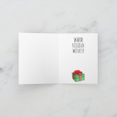 Funny Kamala Kerstala Kaart (Binnen)