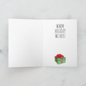 Funny Kamala Kerstala Kaart (Binnen)