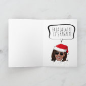 Funny Kamala Kerstmis: Alles wat ik voor Kerstmis  Kaart (Binnen)