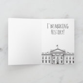 Funny Kamala Kerstmis: Dit kerstfeest is geschiede Kaart (Binnen)