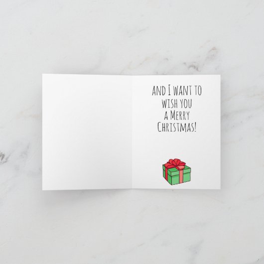 Funny Kamala Kerstmis: Ik praat Kaart (Binnen)