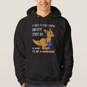 Funny Kangaroo Boy Lover Quote Gezegde Hoodie