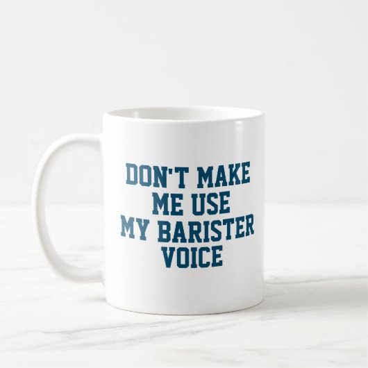 Funny Kantoor Custom Personalize Job Title Bariste Koffiemok (Links)