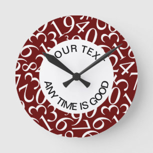 Funny Kantoor Wall Clocks Humor werktijd Ronde Klok