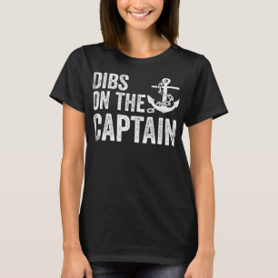 Funny Kapitein Wife overlijdt de kapitein T-shirt