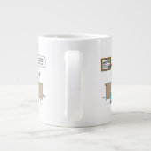 Funny Karaoke Proctologist Singing Song Grote Koffiekop (Achterkant)