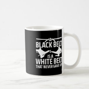 Funny Karate Black Belt voor mannen Taekwondo Ju Koffiemok